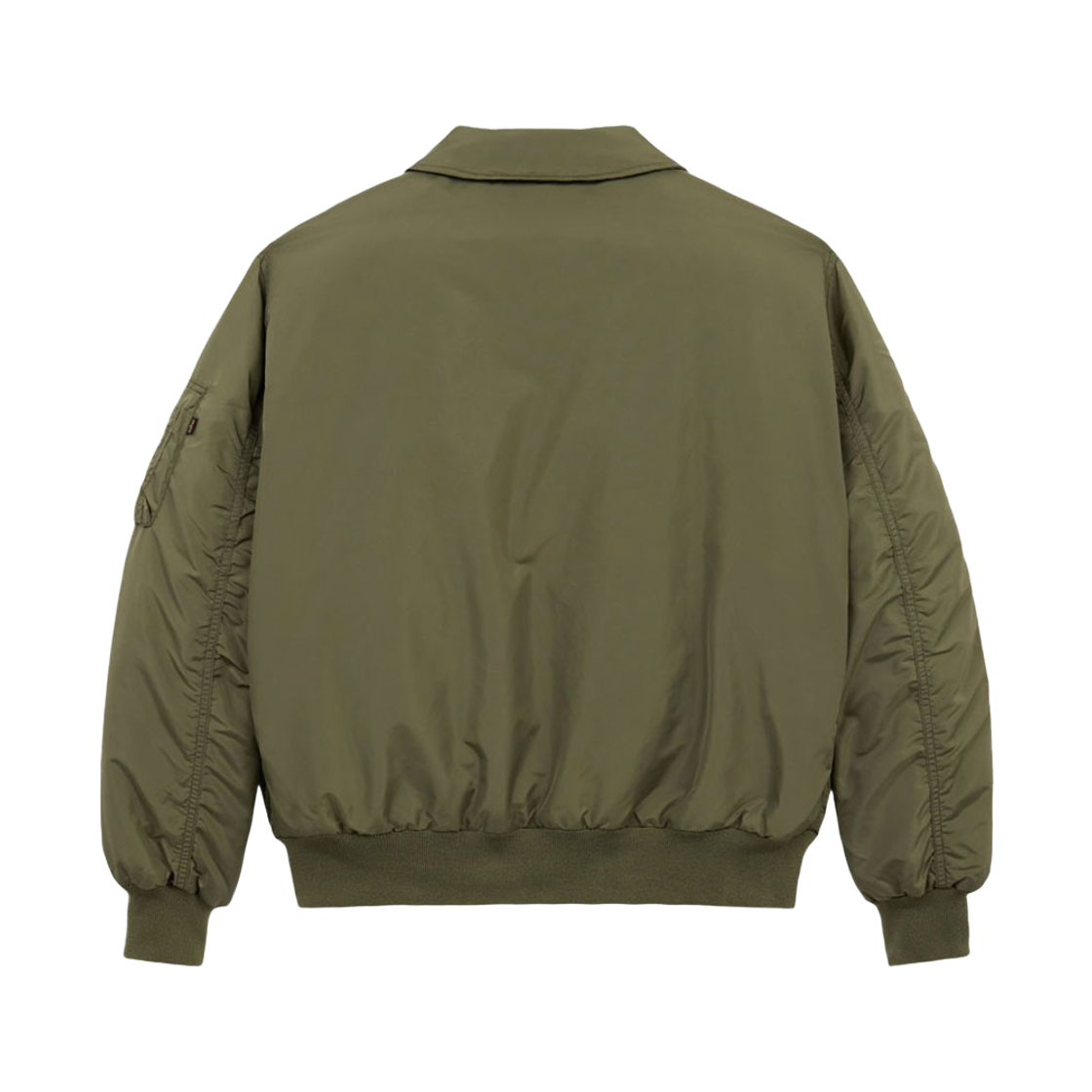 알파 인더스트리 CWU 45/P 릴렉스 핏 플라이트 자켓 옥스포드 OG-107 그린(ALPHA INDUSTRIES Cwu 45/P Relaxed Fit Flight Jacket Oxford Og-107 Green) - 2