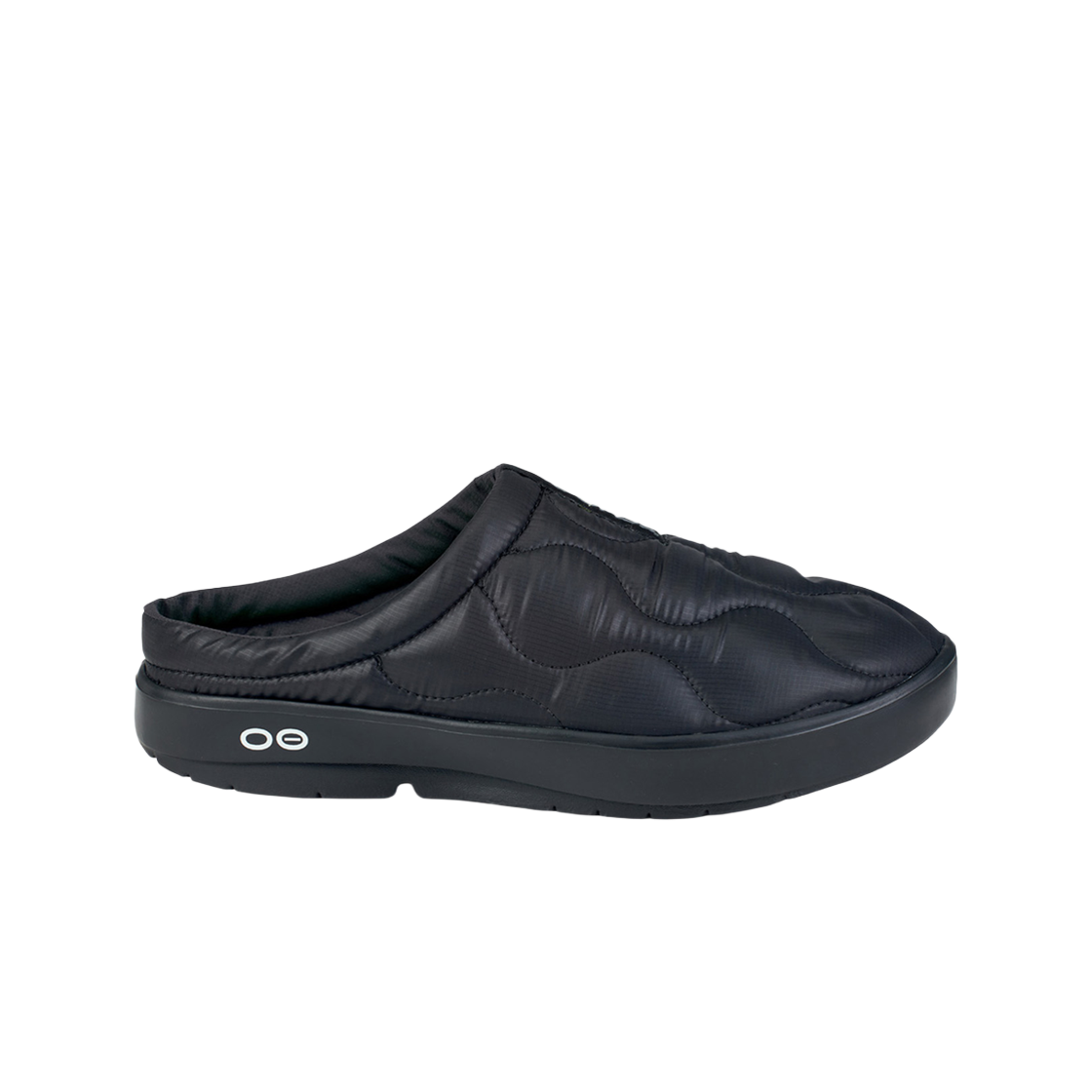 [5% 적립] 우포스 OOcoozie 블랙 남성 뮬([5% 적립] OOFOS OOcoozie Men's Black Mules)