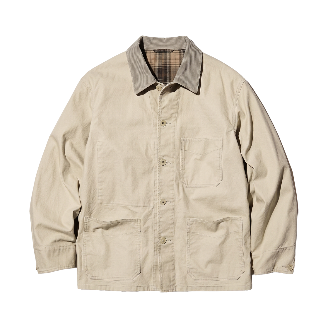 487688-31 Uniqlo Coverall Beige