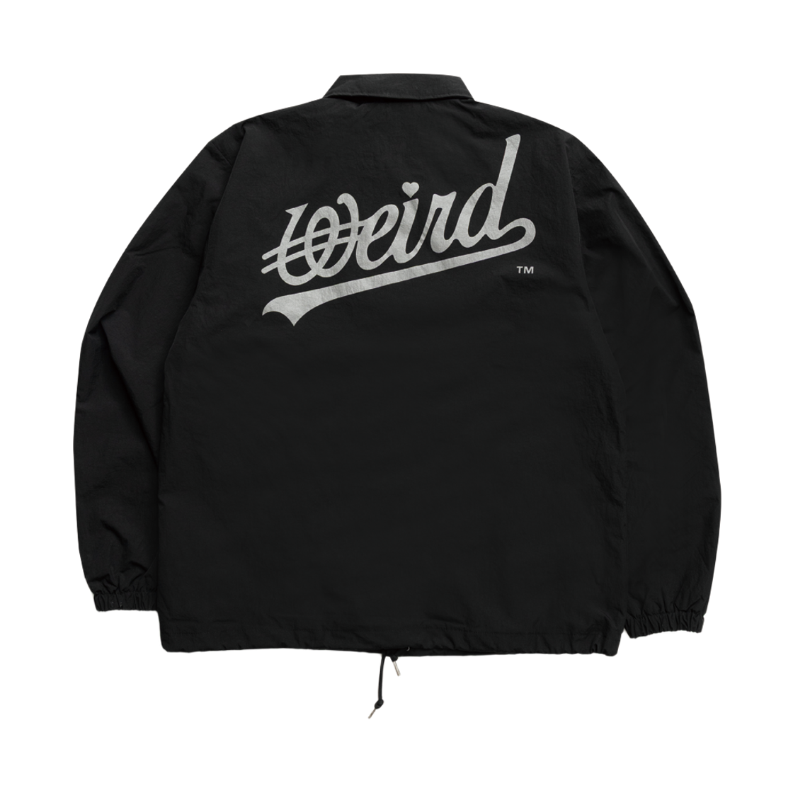 P00000PE Weird World Reflective Coach Jacket Black