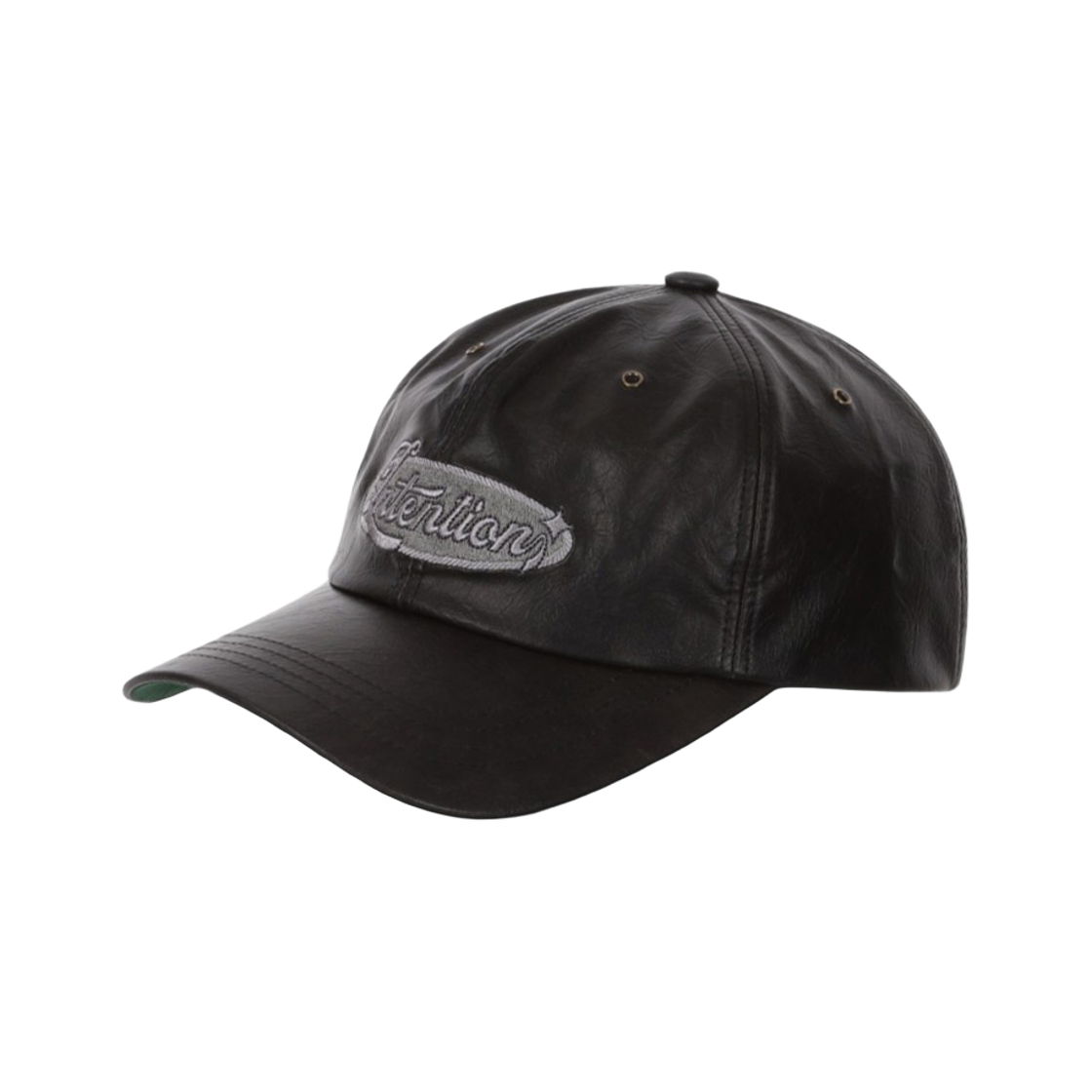O26WWCA016BK OGARP Intention Leather Ball Cap Black