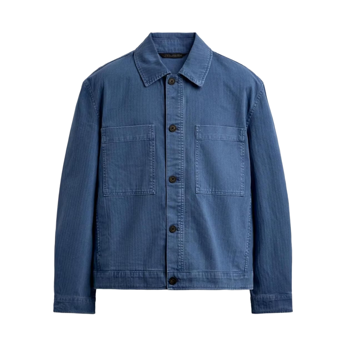 1063/220/400 Zara Regular Fit Pocket Jacket Blue