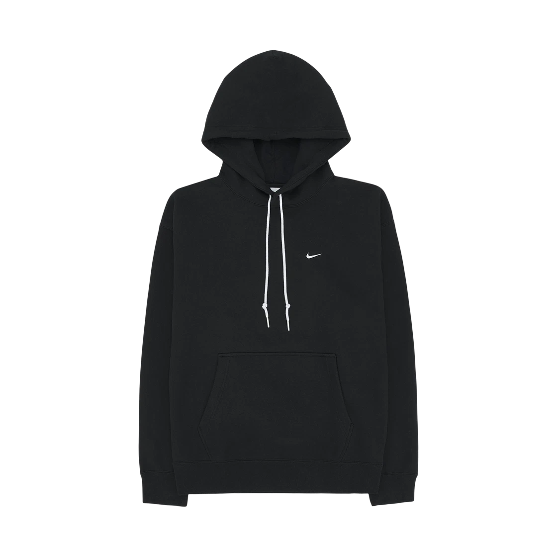 Nike Nike Solo Swoosh Fleece Pullover Hoodie Black - Asia · S