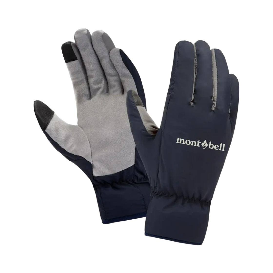 1118710 (W) Montbell Light Winter Trekking Gloves Dark Gray