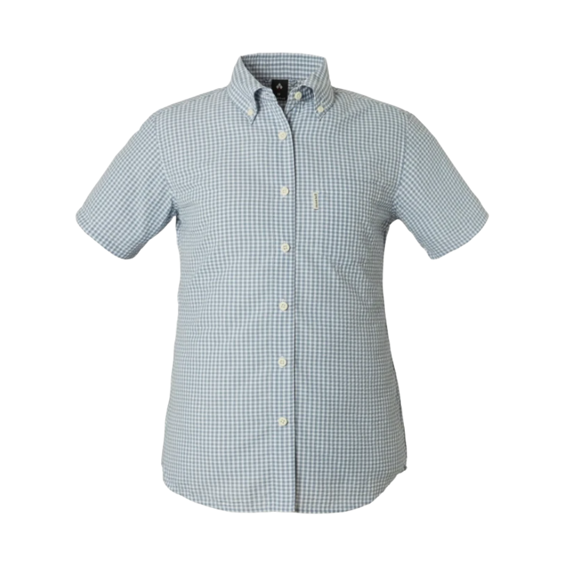 2304486 (W) Montbell Wickron Dry Touch Short Sleeve Shirt Light Gray