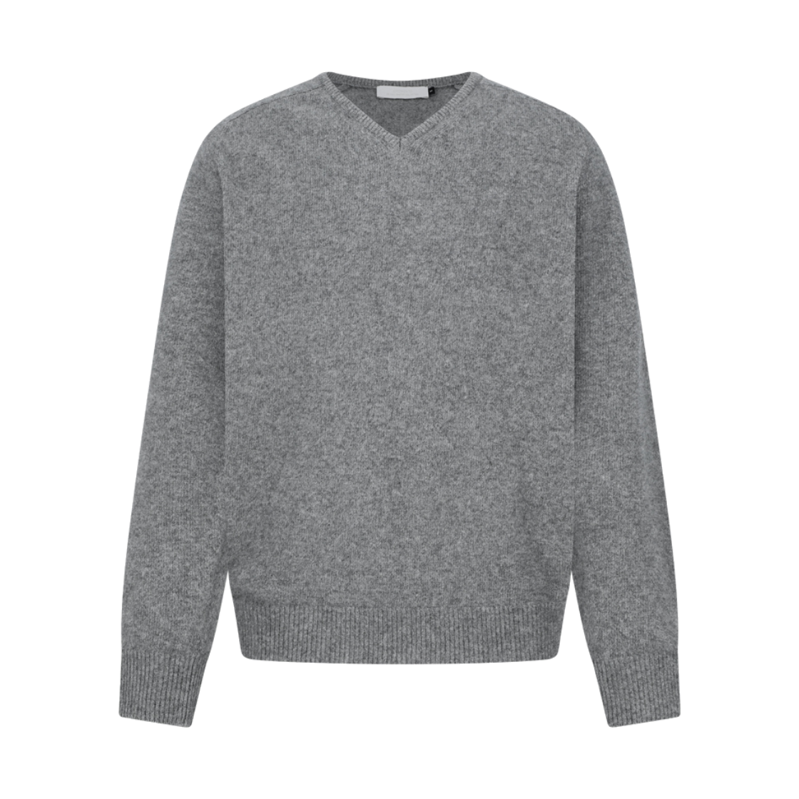 KM6DKNPAM13GY Amomento Racoon V-Neck Knit Grey - 26FW
