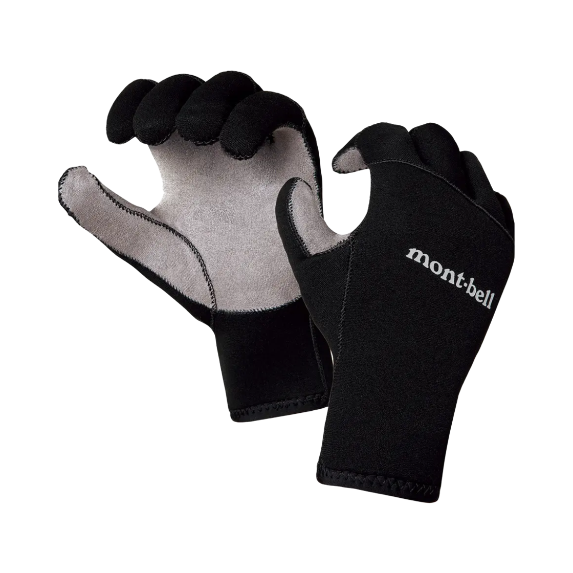 1127467 Montbell Climaprene Paddling Gloves Black