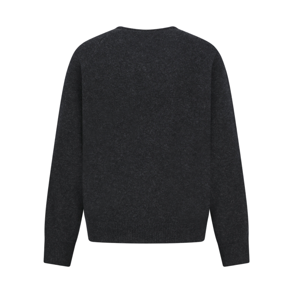 아모멘토 라쿤 브이넥 니트 차콜 - 26FW(Amomento Racoon V-Neck Knit Charcoal - 26FW) - 2