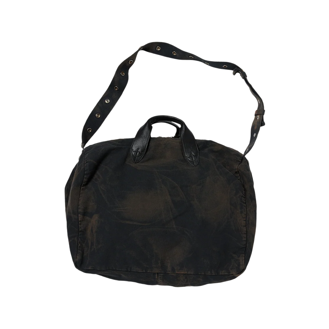 떠그 클럽 투 톤 워시드 캔버스 크로스바디백 러스트 블랙(Thug Club Two Tone Washed Canvas Crossbody Bag Rust Black) - 2