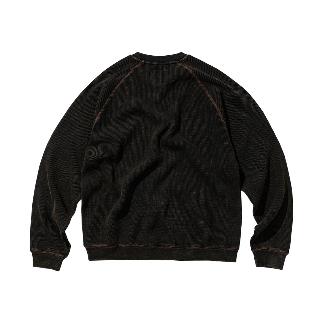 익스프레스 홀리데이 헤비 코튼 와플 스웨트셔츠 블랙(Express Holiday Heavy Cotton Waffle Sweatshirt Black) - 2
