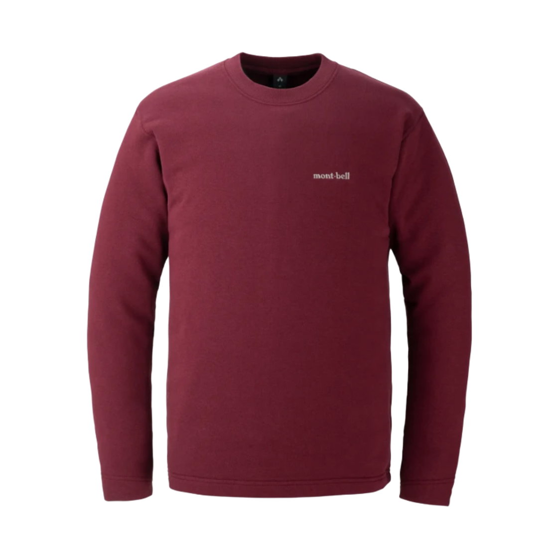 2104780 Montbell Cotton Lite Sweatshirt Wine Red