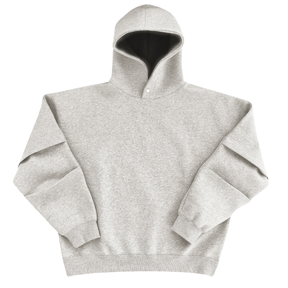 Edition5_8 ATTENTIONROW Edition 5. 890g Neofit Parasuit Oversized Sweat Hoodie Oatmeal Melange