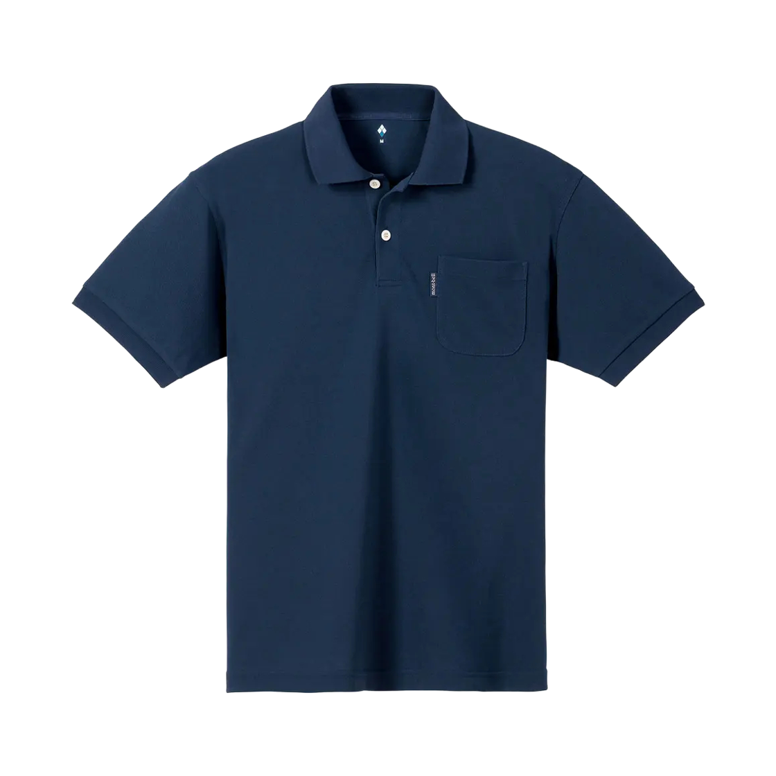 1114228 Montbell Wickron Polo Shirt Dark Navy