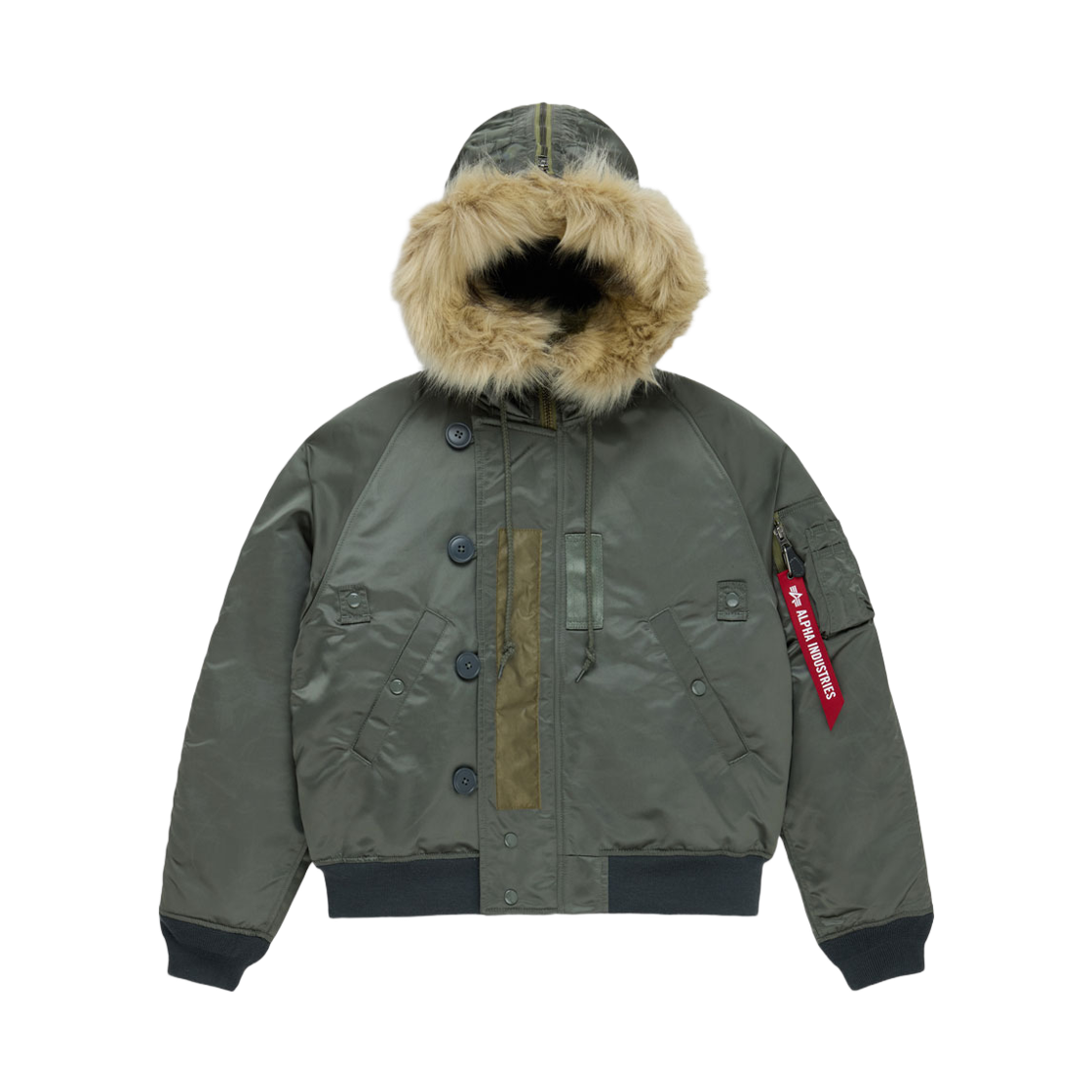 AICOI0000083FIG ALPHA INDUSTRIES N-2B Heritage Fit Parka 1950S Version Field Gray