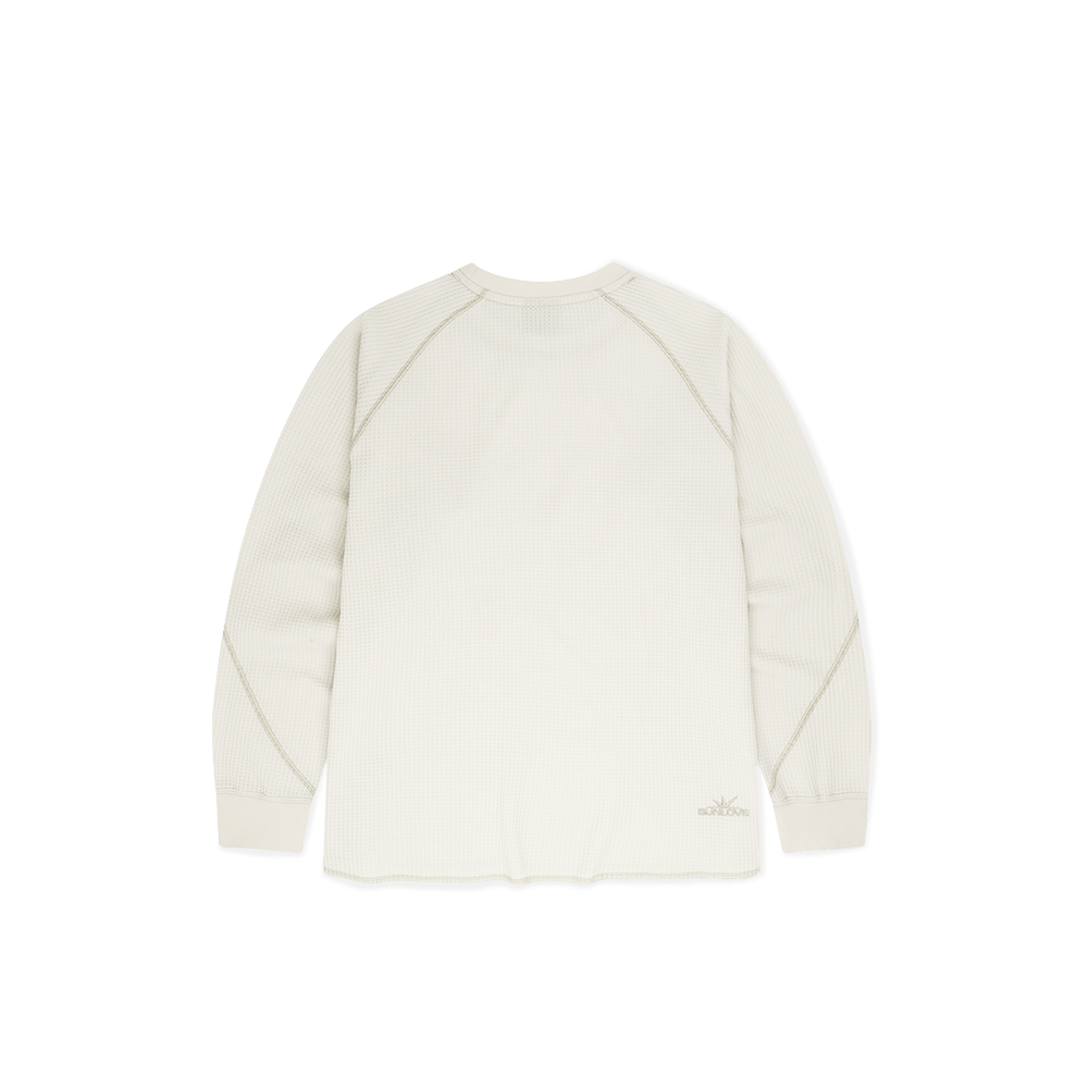 [5% 적립] 썬러브투어 에어로 와플 LS 티 아이보리([5% 적립] sunlovetour Aero Waffle LS Tee Ivory) - 2