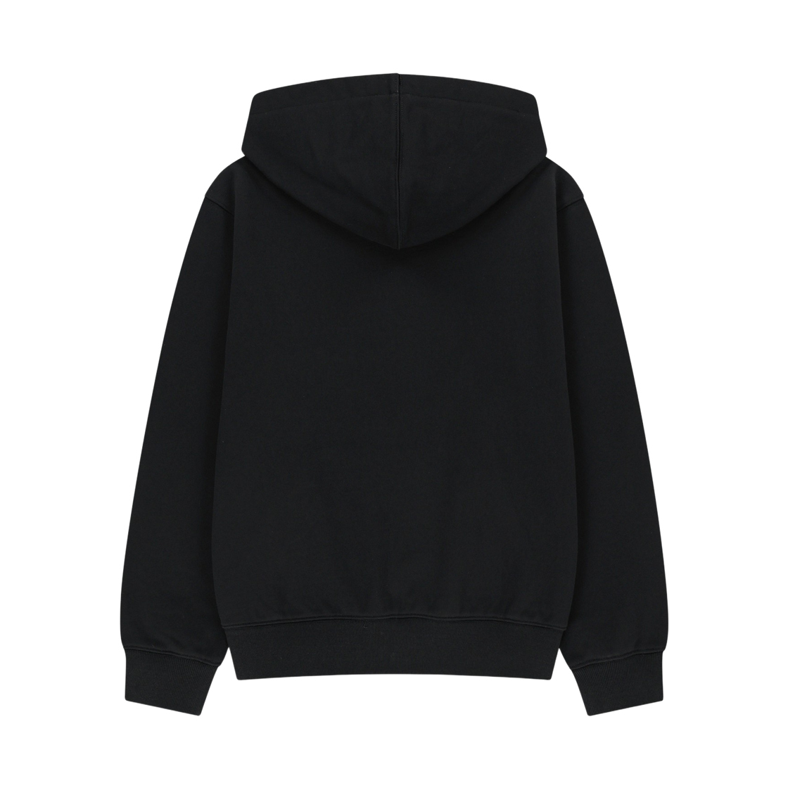 마리떼 프랑소와 저버 스몰 클래식 로고 자수 후드 블랙(Marithe Francois Girbaud Small Classic Logo Embroidery Hoodie Black) - 2