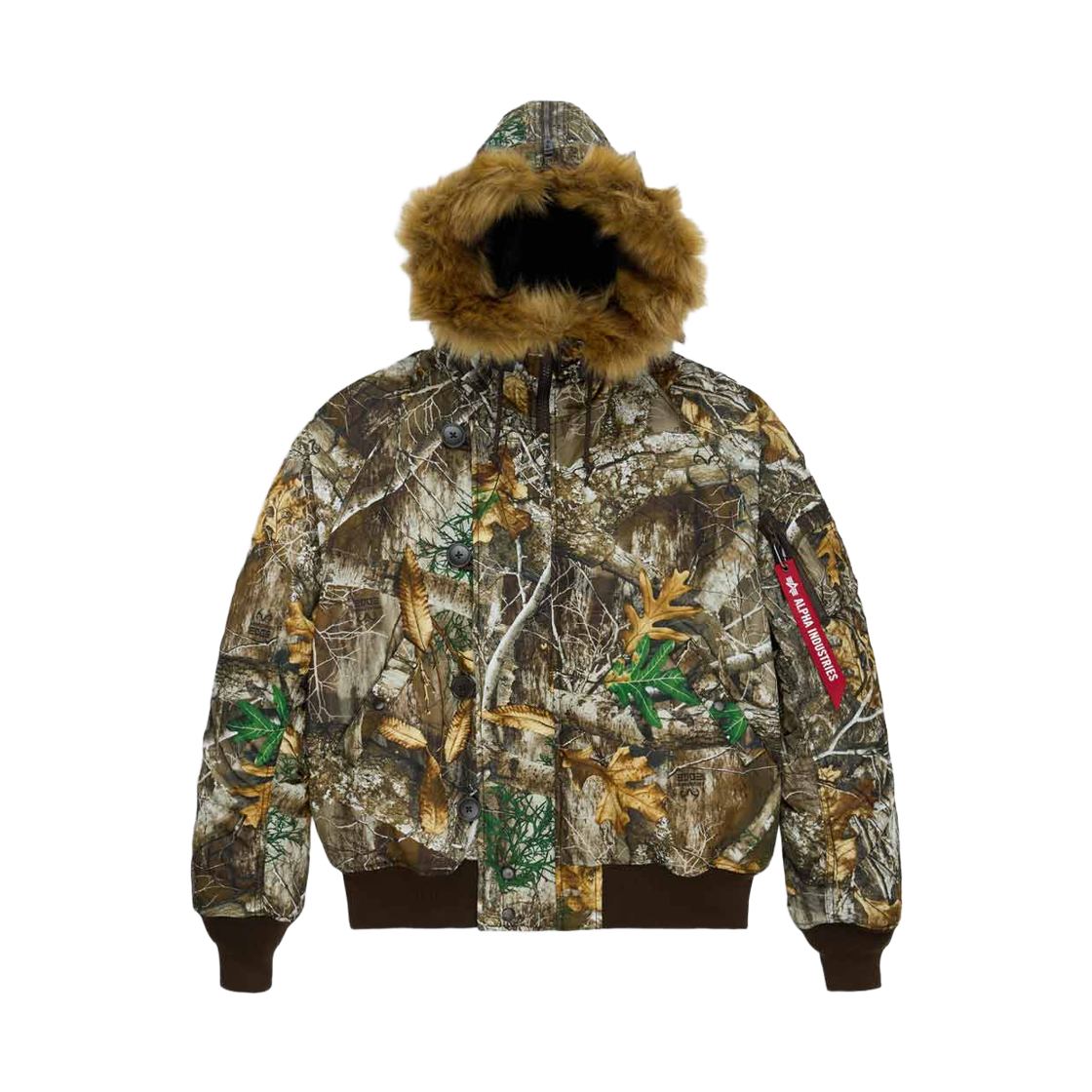 알파 인더스트리 N-2B 헤리티지 핏 파카 카모 리얼트리 카모(ALPHA INDUSTRIES N-2B Heritage Fit Park CAMO Realtree Camo)