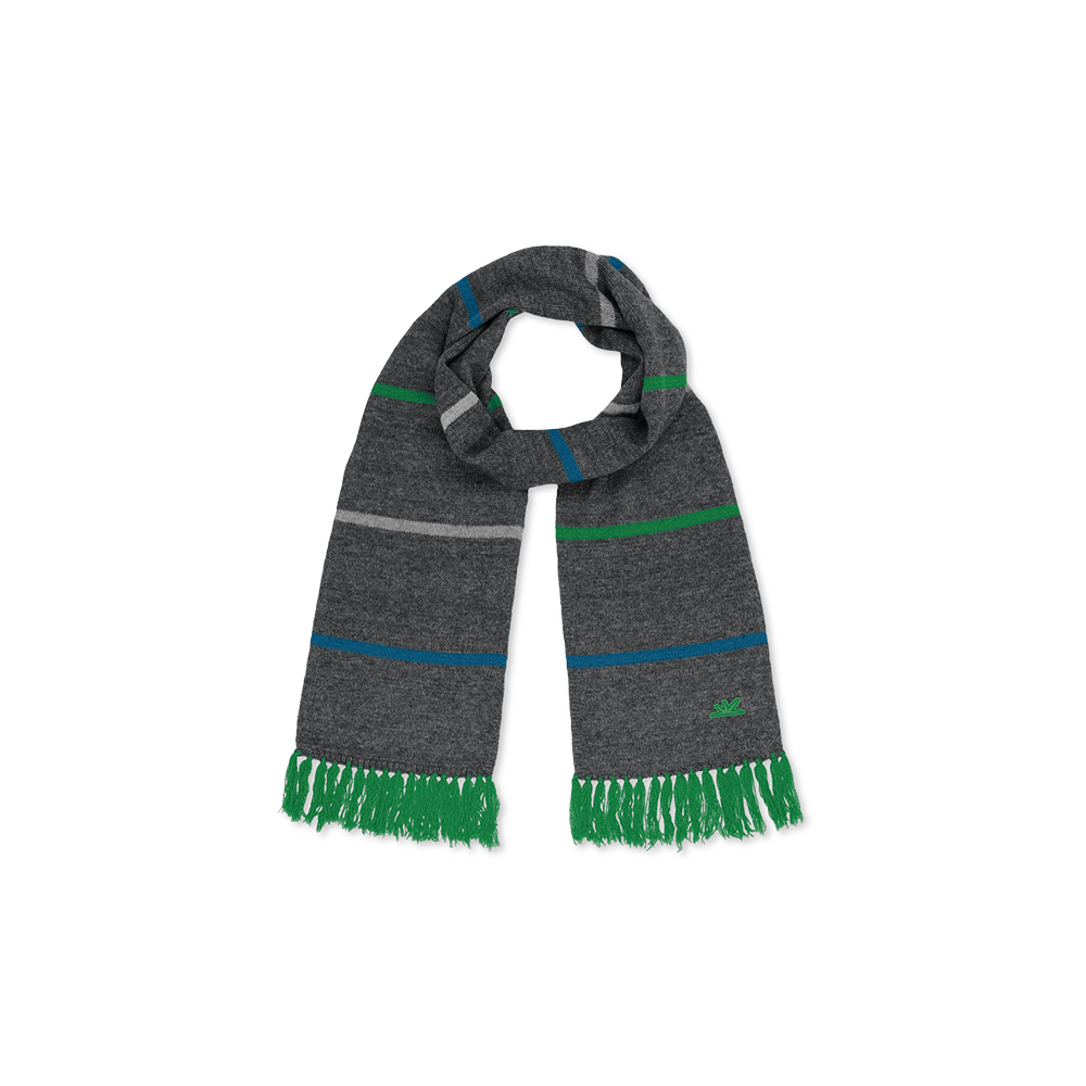 SL263KACSC01CH [5% 적립] sunlovetour Multi Stripe Muffler Charcoal