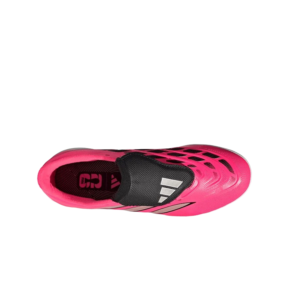 (J) 아디다스 프레데터 리그 폴드오버 텅 터프 사커 클리츠 솔라 터보 써멀 크롬((J) Adidas Predator League Fold Over Tongue Turf Soccer Cleats Solar Turbo Thermal Chrome) - 2