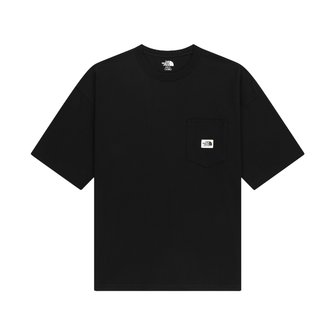 NT7US01J The North Face Pocket S/S R/Tee BLK