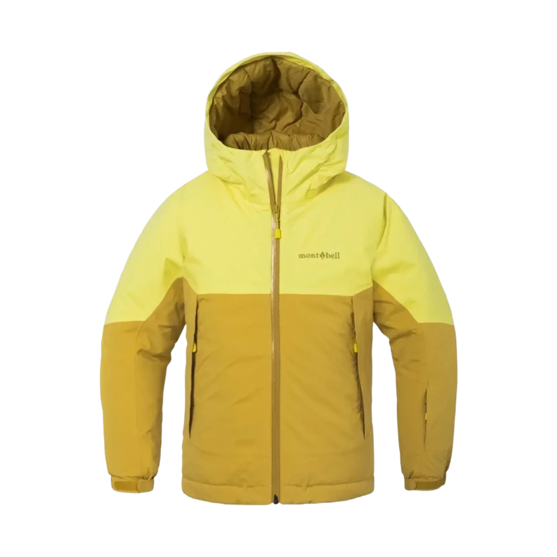 1102563 (Kids) Montbell Powder Step Parka Yellow