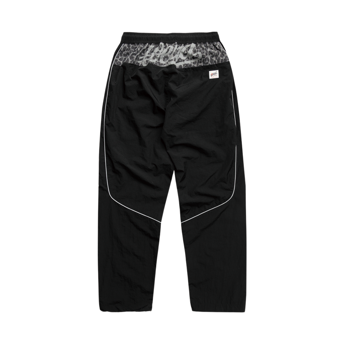 P00000PI Weird World 90s Reflective Leopard Track Pants