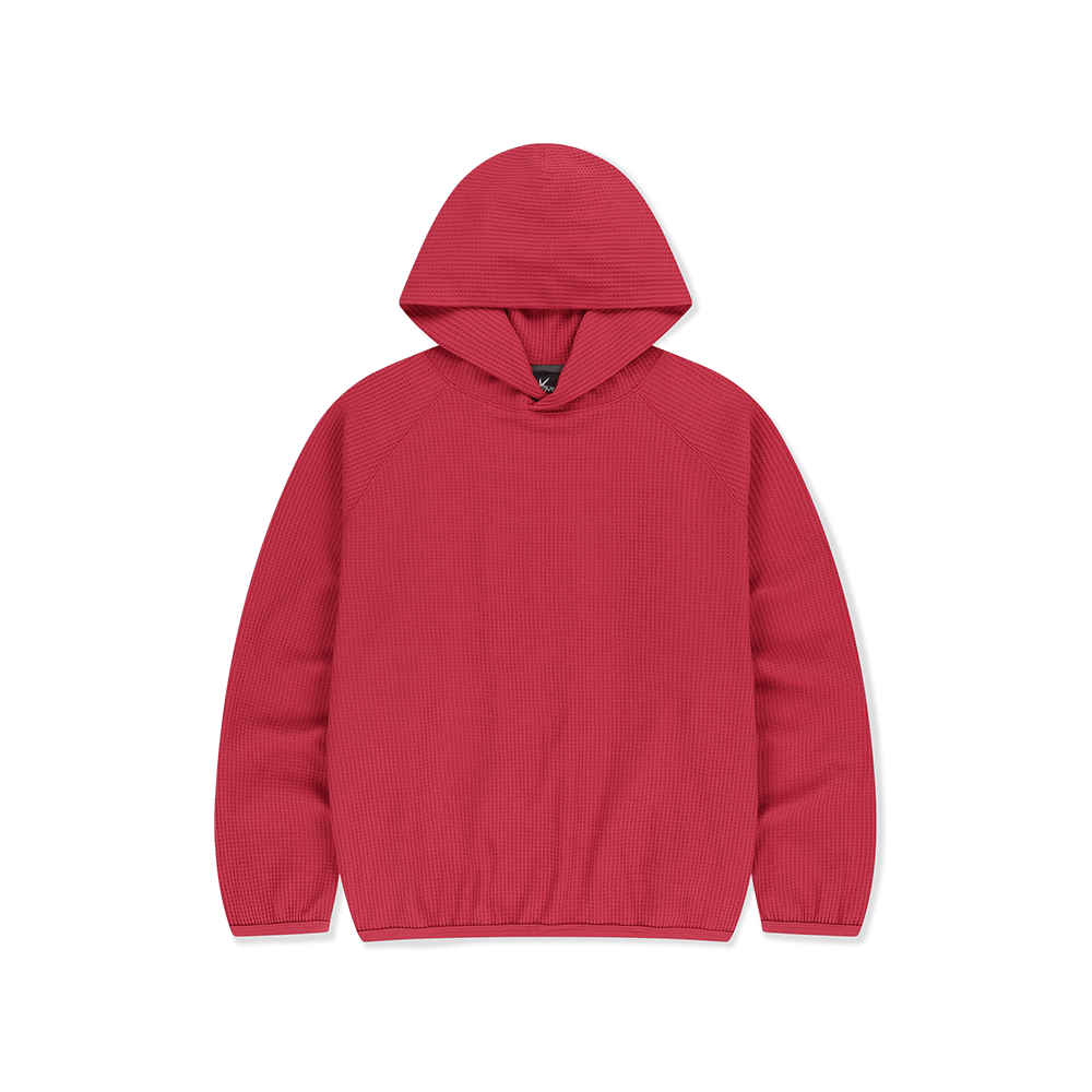 SL263TTSLT02RD [5% 적립] sunlovetour Aero Waffle Hoodie Red
