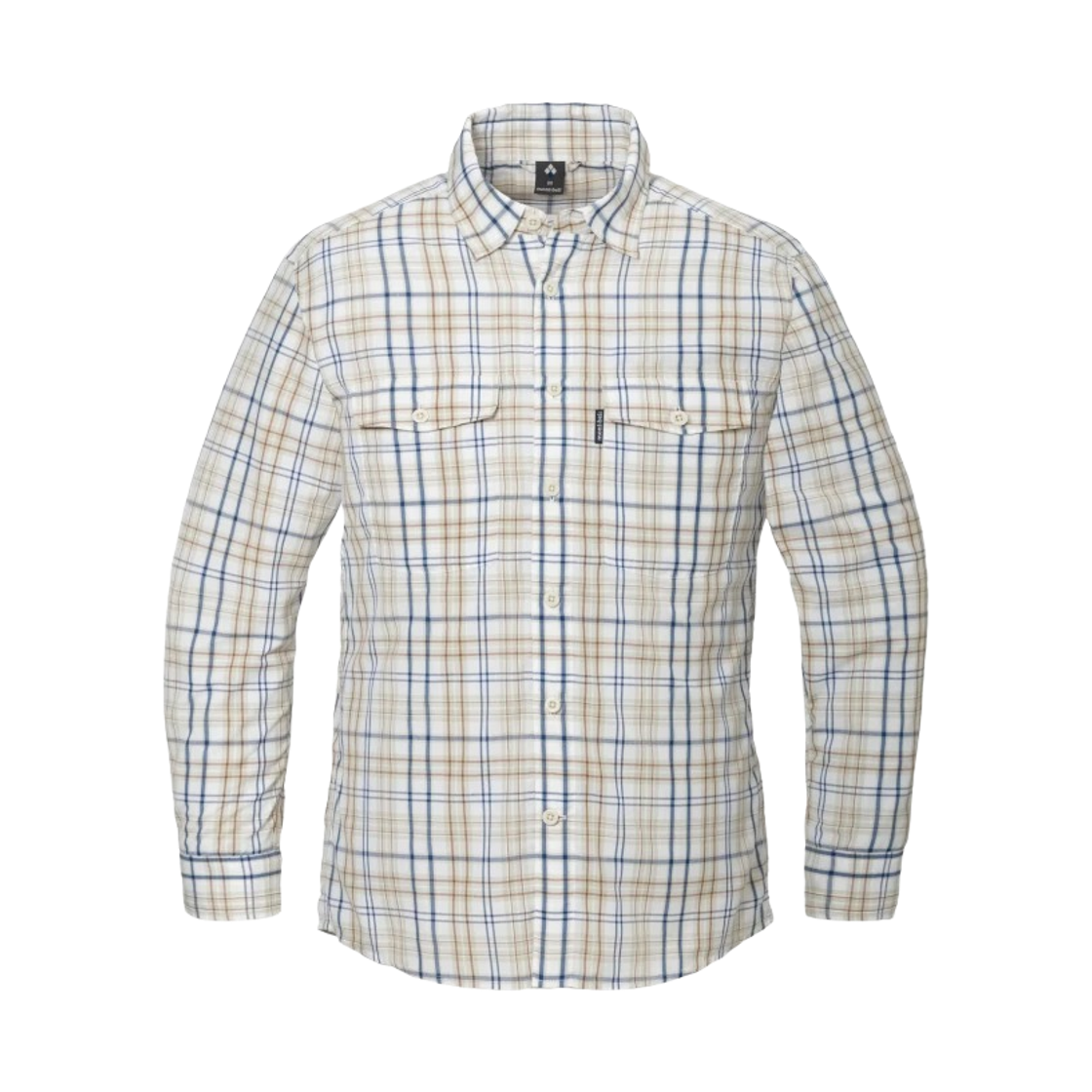 1114832 Montbell Wickron Light Double Pocket Long Sleeve Shirt Tan