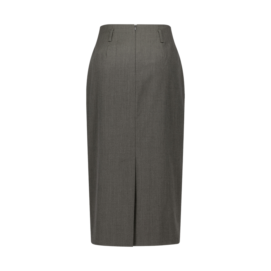 아모멘토 우먼 울 펜슬 스커트 브라운 - 26FW(Amomento Women Wool Pencil Skirt Brown - 26FW) - 2