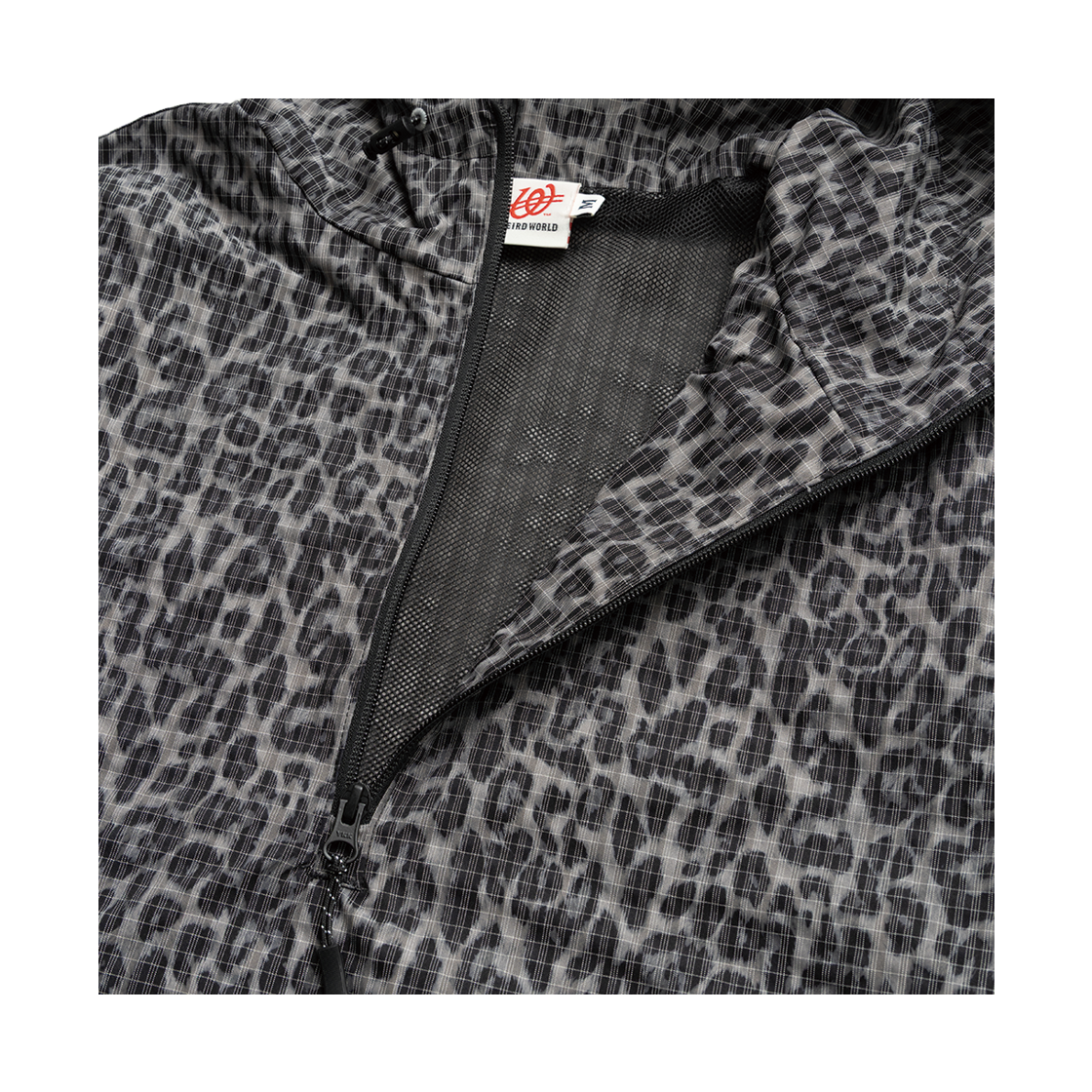 위얼드월드 리플렉티브 레오파드 아노락 그레이(Weird World Reflective Leopard Anorak Grey) - 5