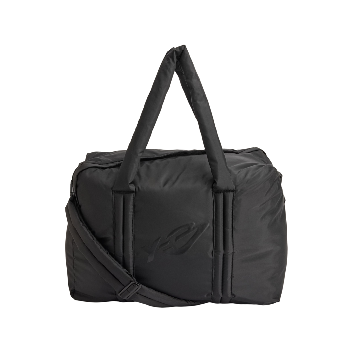 KW5920 Y-3 Padded Weekender Bag Black Light Solid Grey