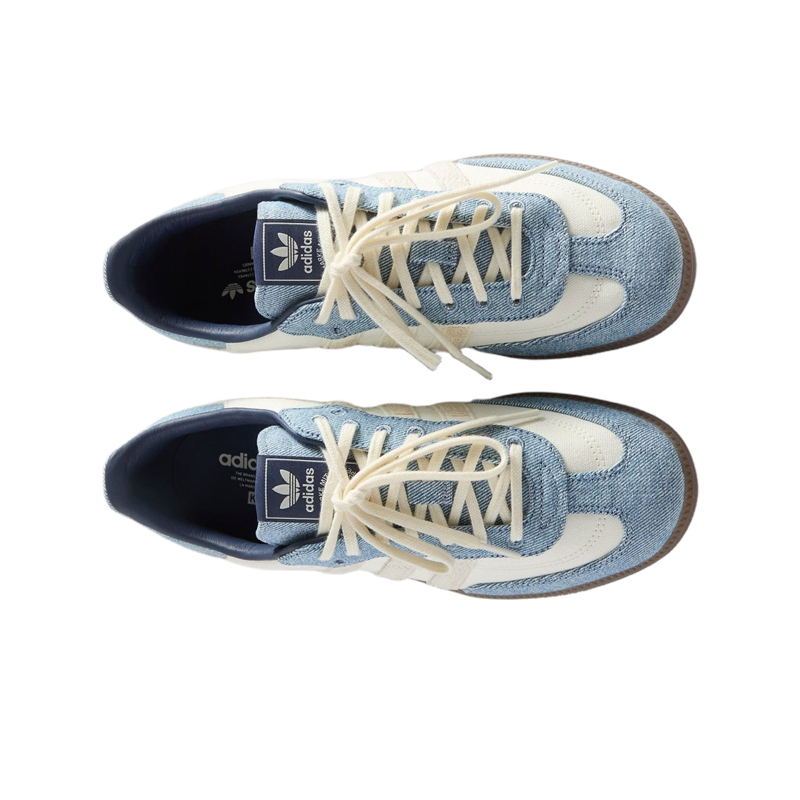 아디다스 x 키스 오리지널스 삼바 데님 화이트(Adidas x Kith Originals Samba Denim White) - 2
