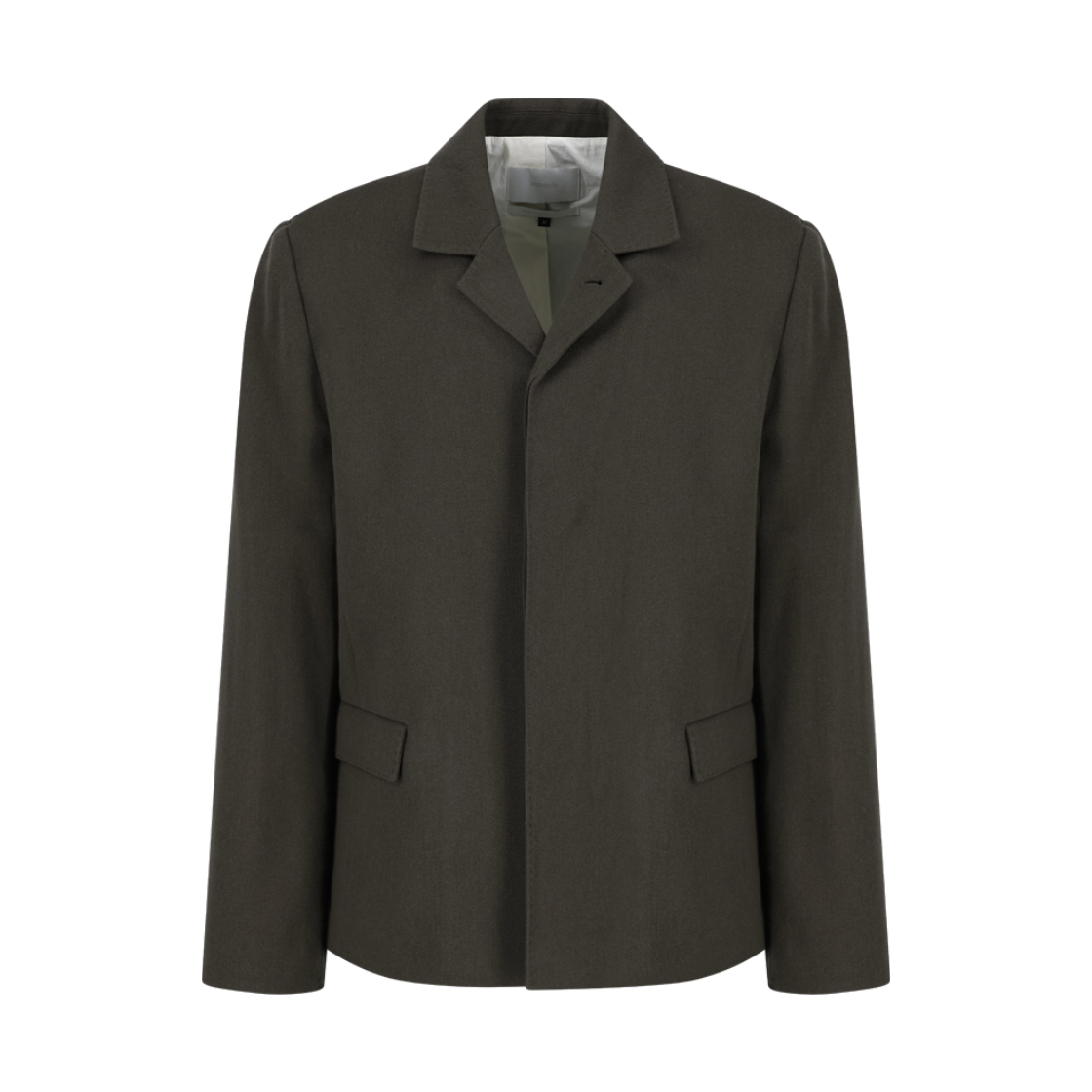 아모멘토 싱글 브레스티드 울 자켓 브라운 - 26FW(Amomento Single Breasted Wool Jacket Brown - 26FW)
