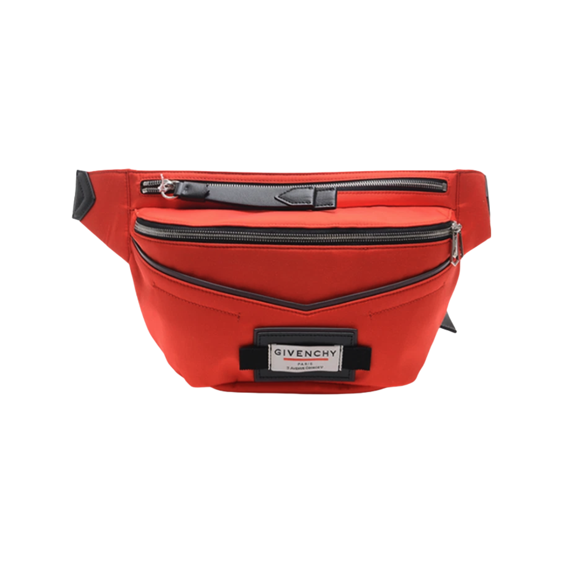 BKU007K0S9_606_20F [25% 쿠폰] Givenchy Downtown Nylon Belt Bag Red