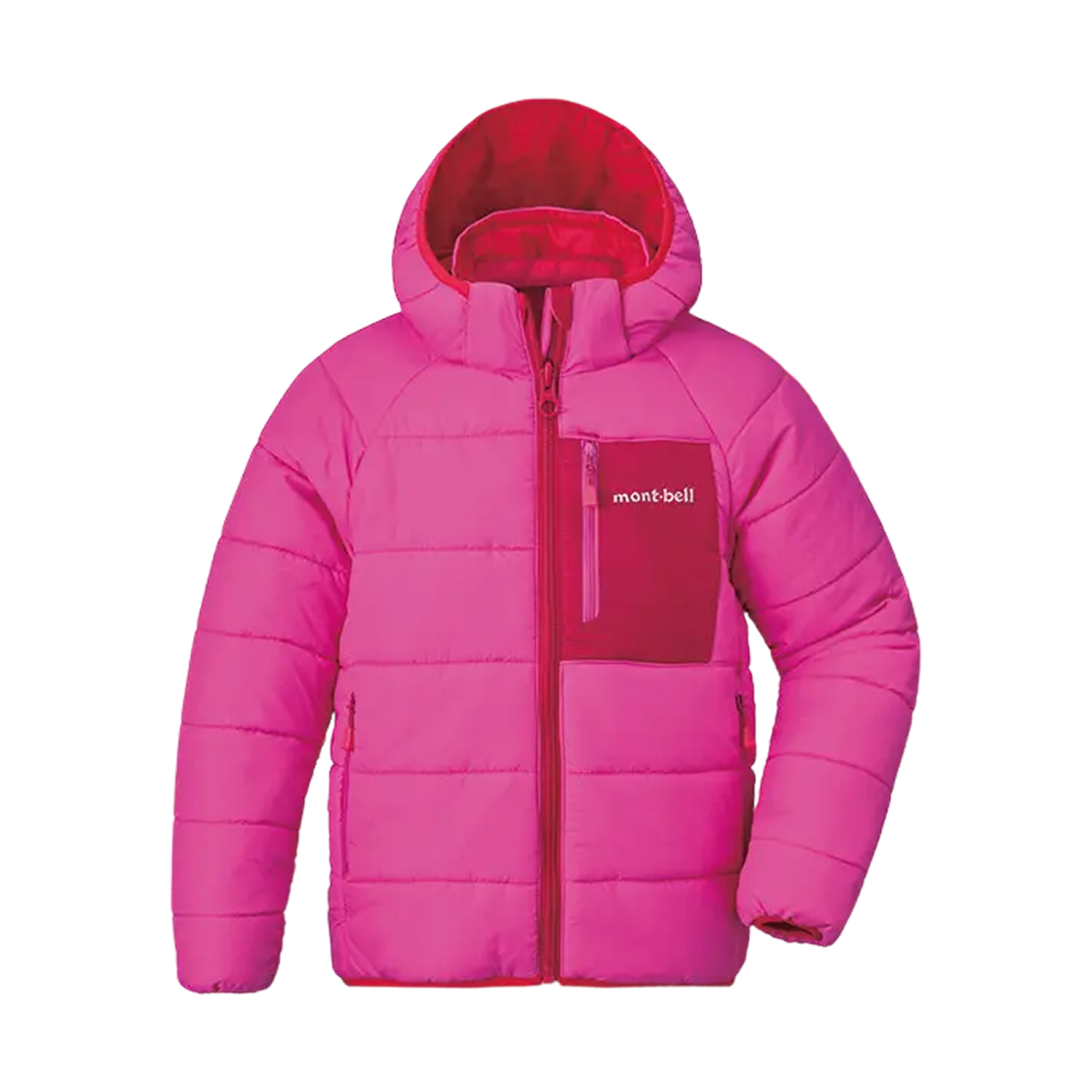 1101624 (Kids) Montbell Thermaland Parka Light Fuchsia Opera