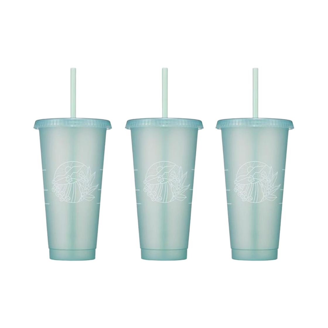 - Starbucks Greenstory Reusable Coldcup 709ml (Set of 3)