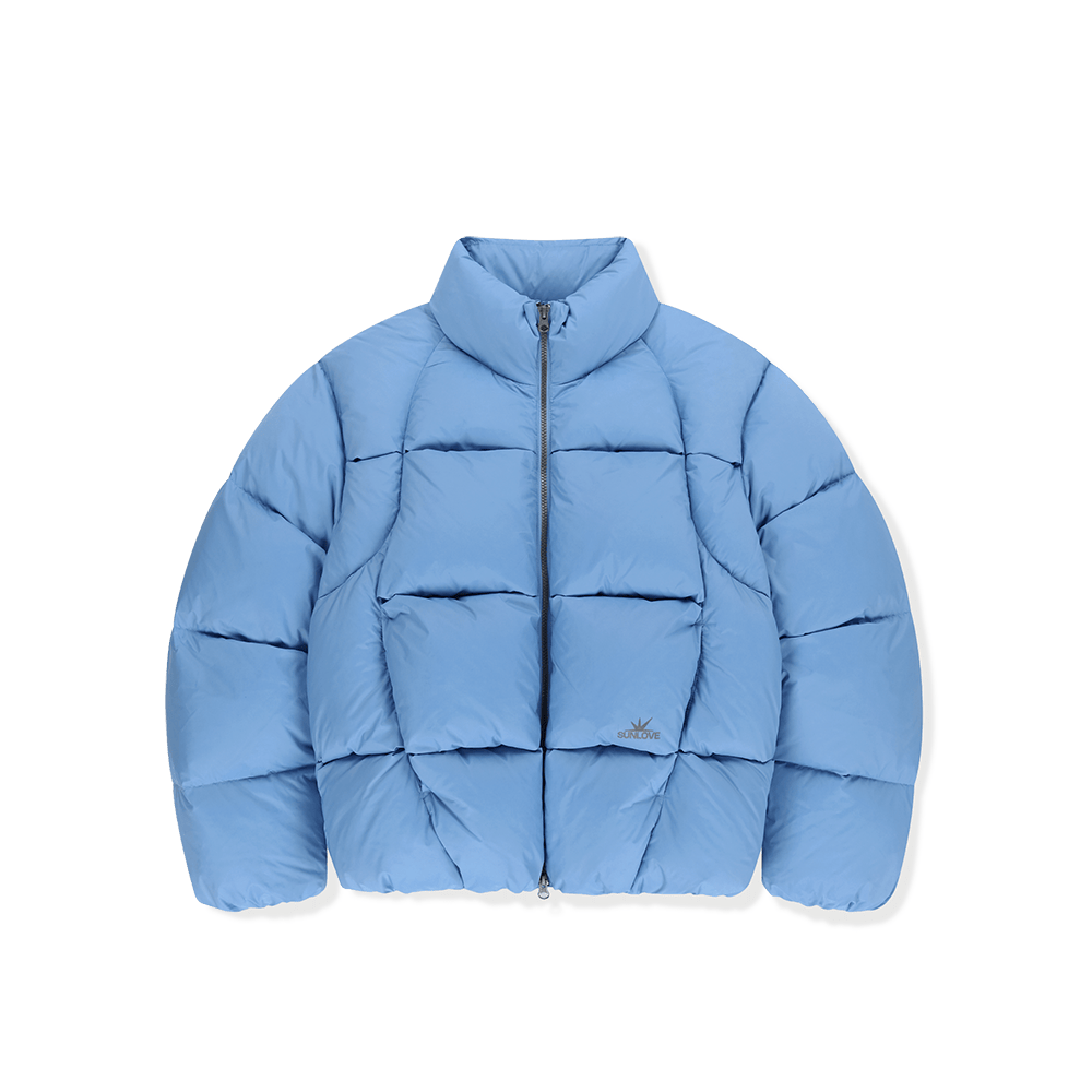 SL263OOWHS01TB [5% 적립] sunlovetour Toray Slice Down Jacket Light Blue
