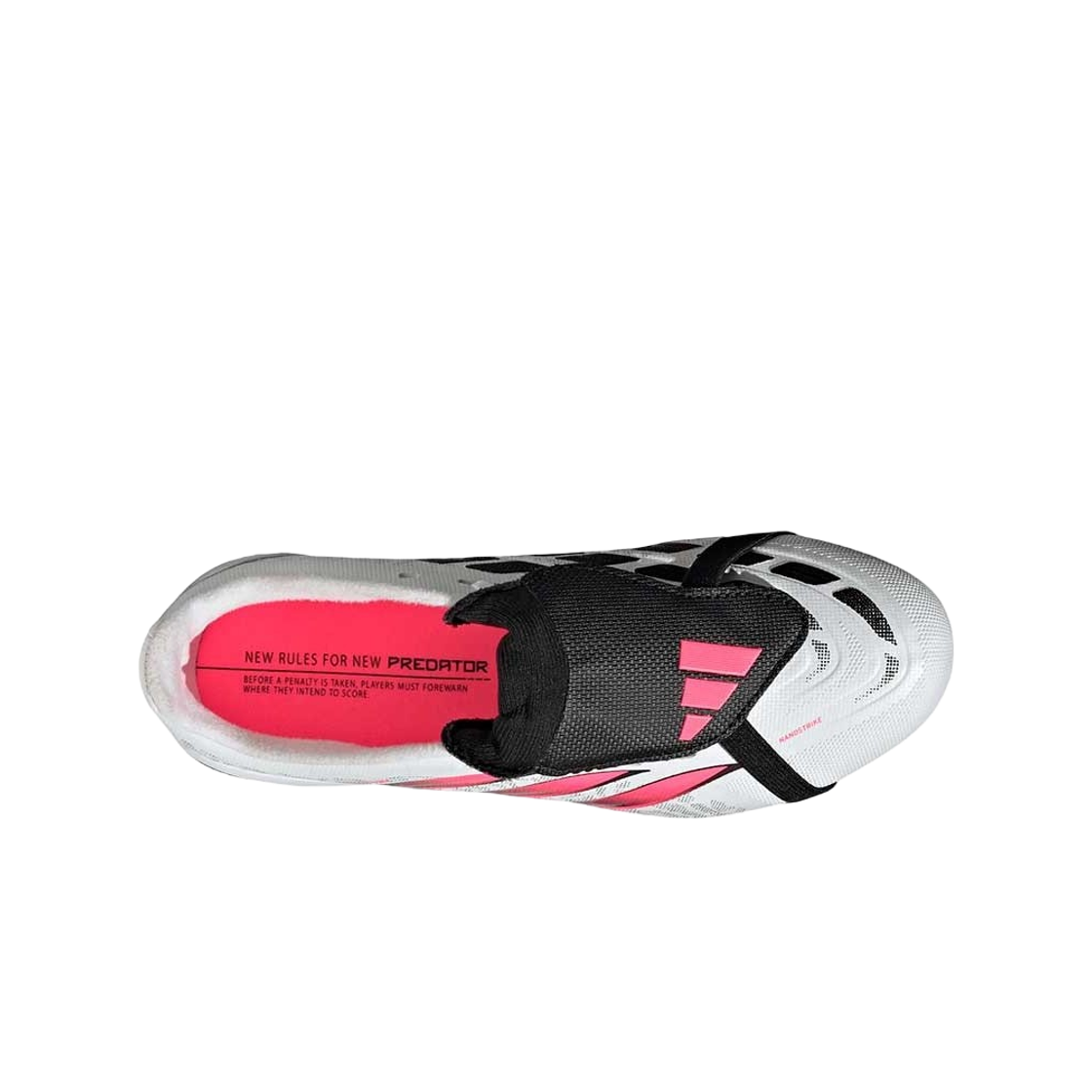 (J) 아디다스 프레데터 리그 폴드오버 텅 AG 클라우드 화이트 솔라 터보((J) Adidas Predator League Fold Over Tongue AG Cloud White Solar Turbo) - 2