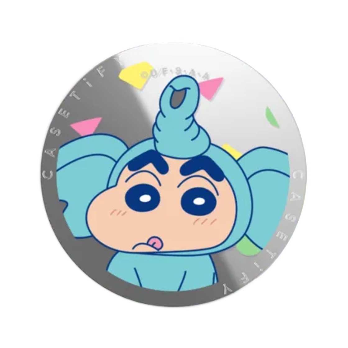 - Casetify x Crayon Shin-Chan Shinchan Elephant Mirror Snappy Magsafe Grip Stand
