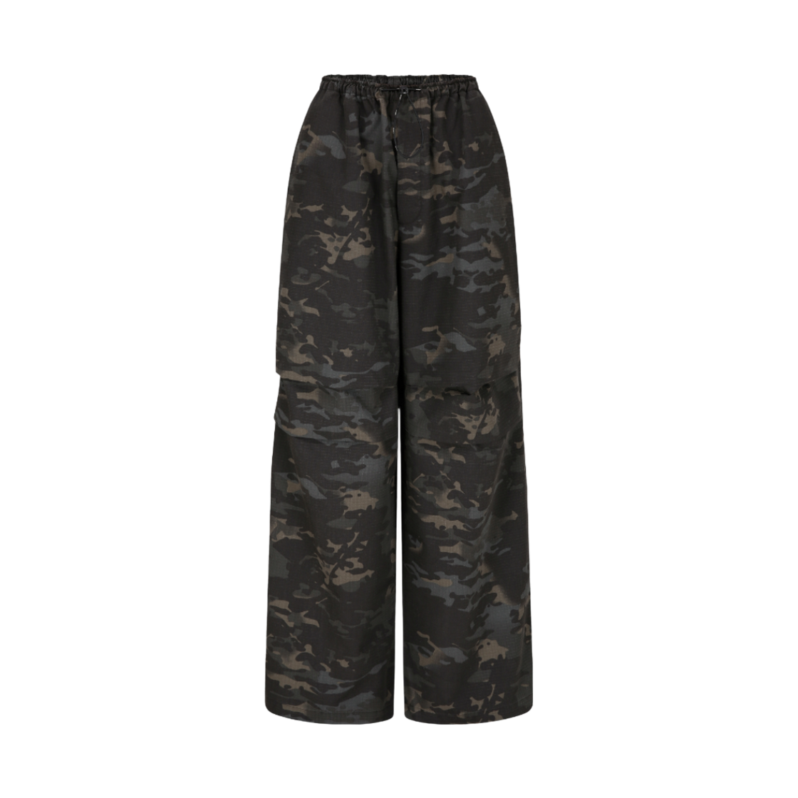 [KREAM 단독] 랑거 카모 립 백 스트링 워시드 팬츠 차콜([KREAM 단독] Langer Camo Rib Back String Washed Pants Charcoal)