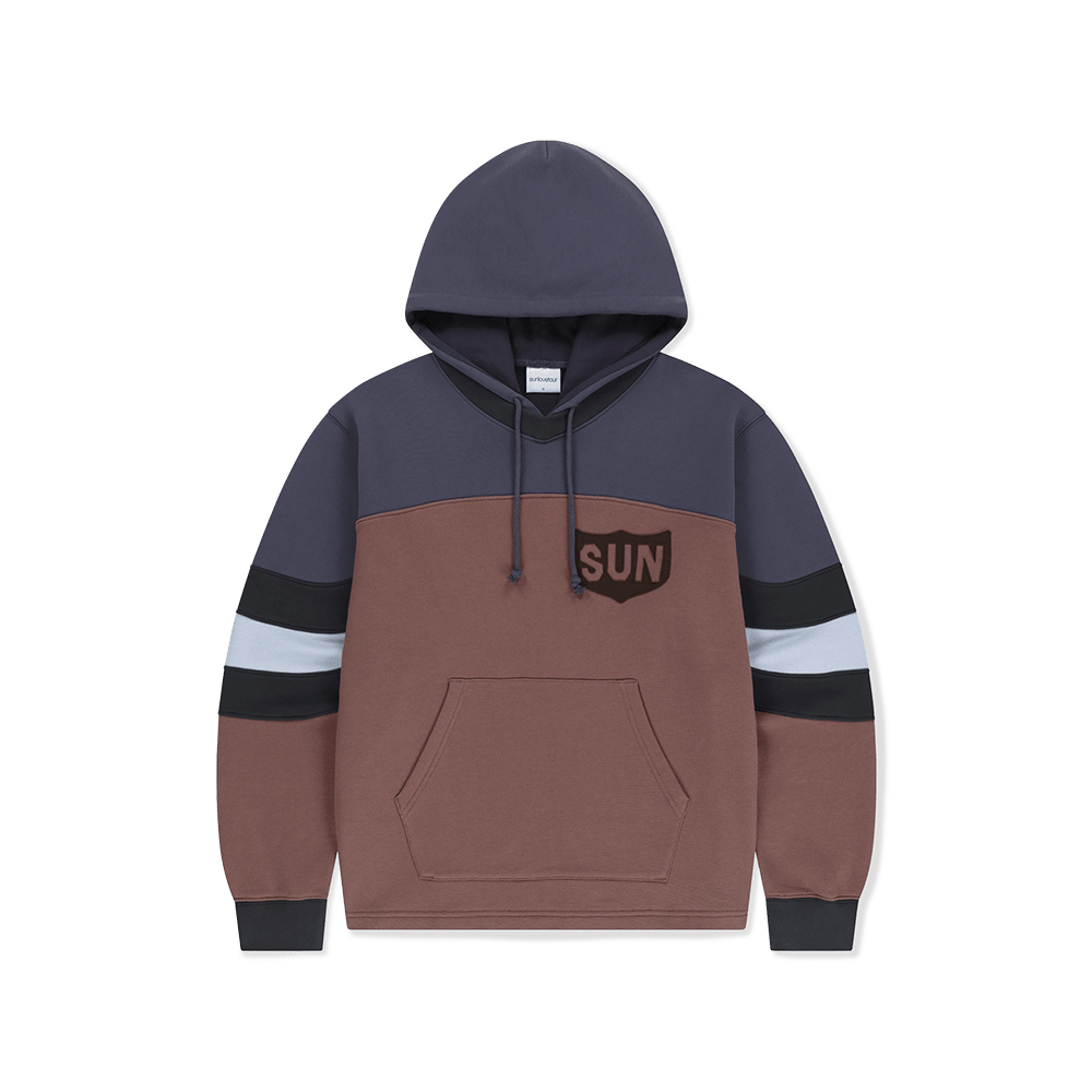 SL263TSWHO04BU [5% 적립] sunlovetour Team Warm Up Hoodie Burgundy