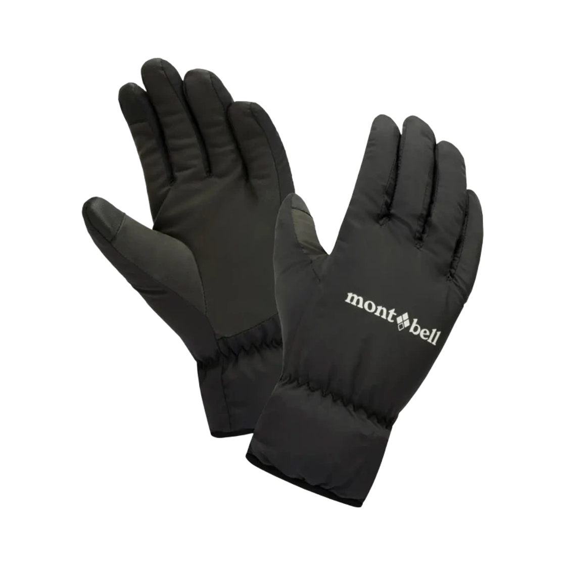 1118709 Montbell Light Winter Trekking Gloves Black