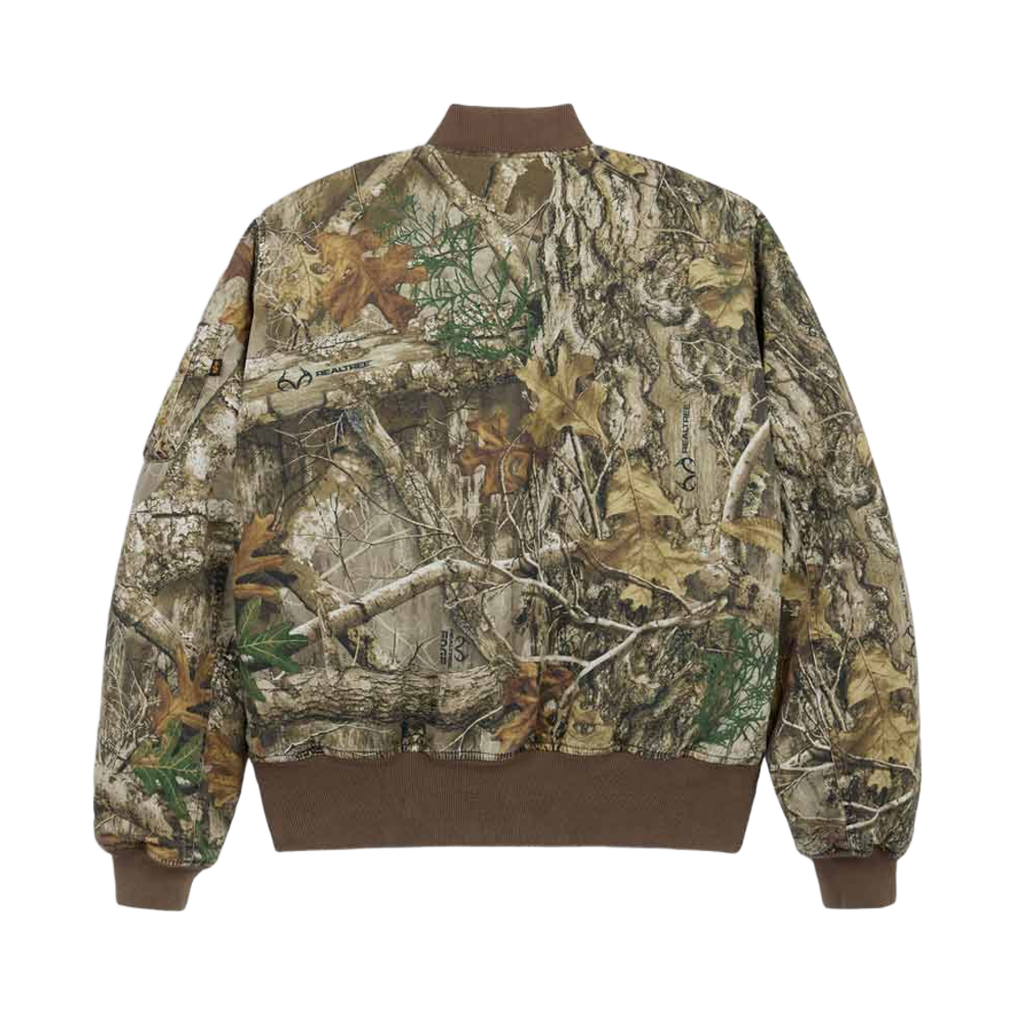 알파 인더스트리 MA-1 헤리티지 핏 플라이트 자켓 코튼 카모 리얼트리 카모(ALPHA INDUSTRIES Ma-1 Heritage Fit Flight Jacket Cotton Camo Realtree Camo) - 2