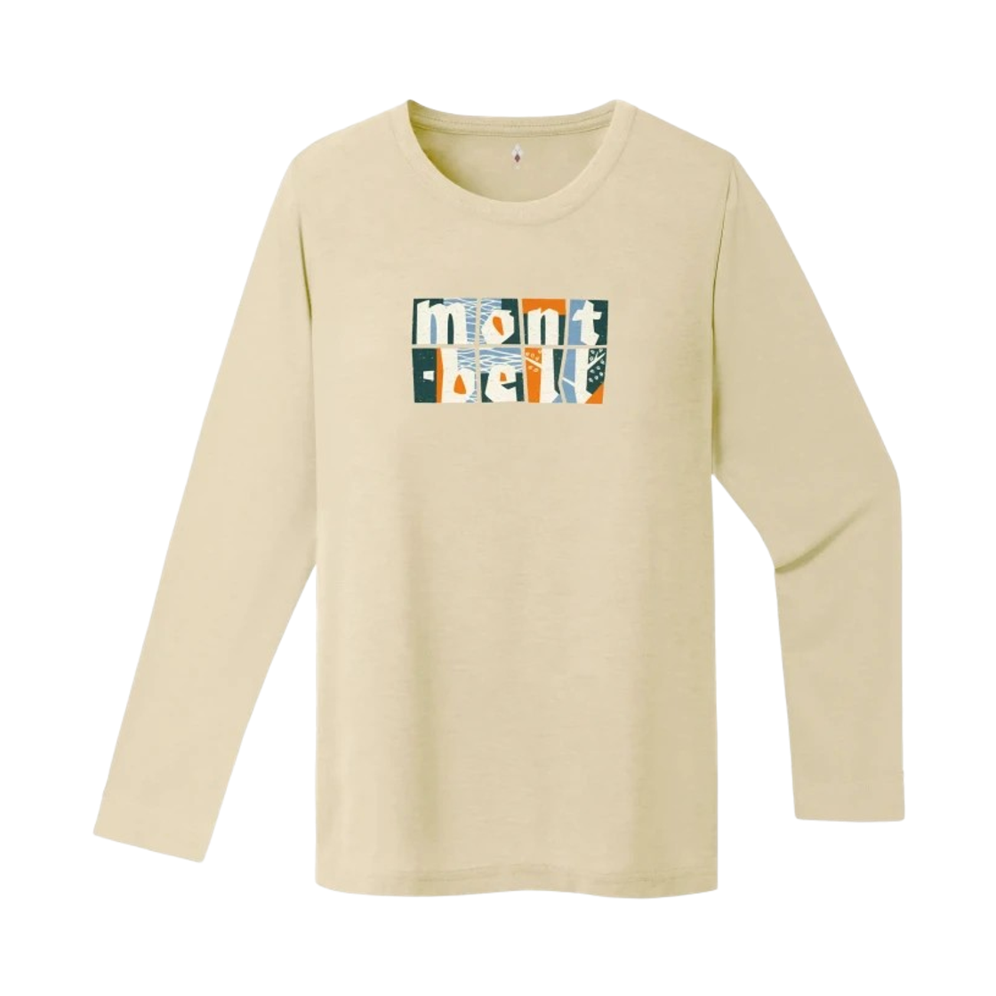 1114859 (W) Montbell Wickron Lakeshore Long Sleeve T-Shirt Ivory