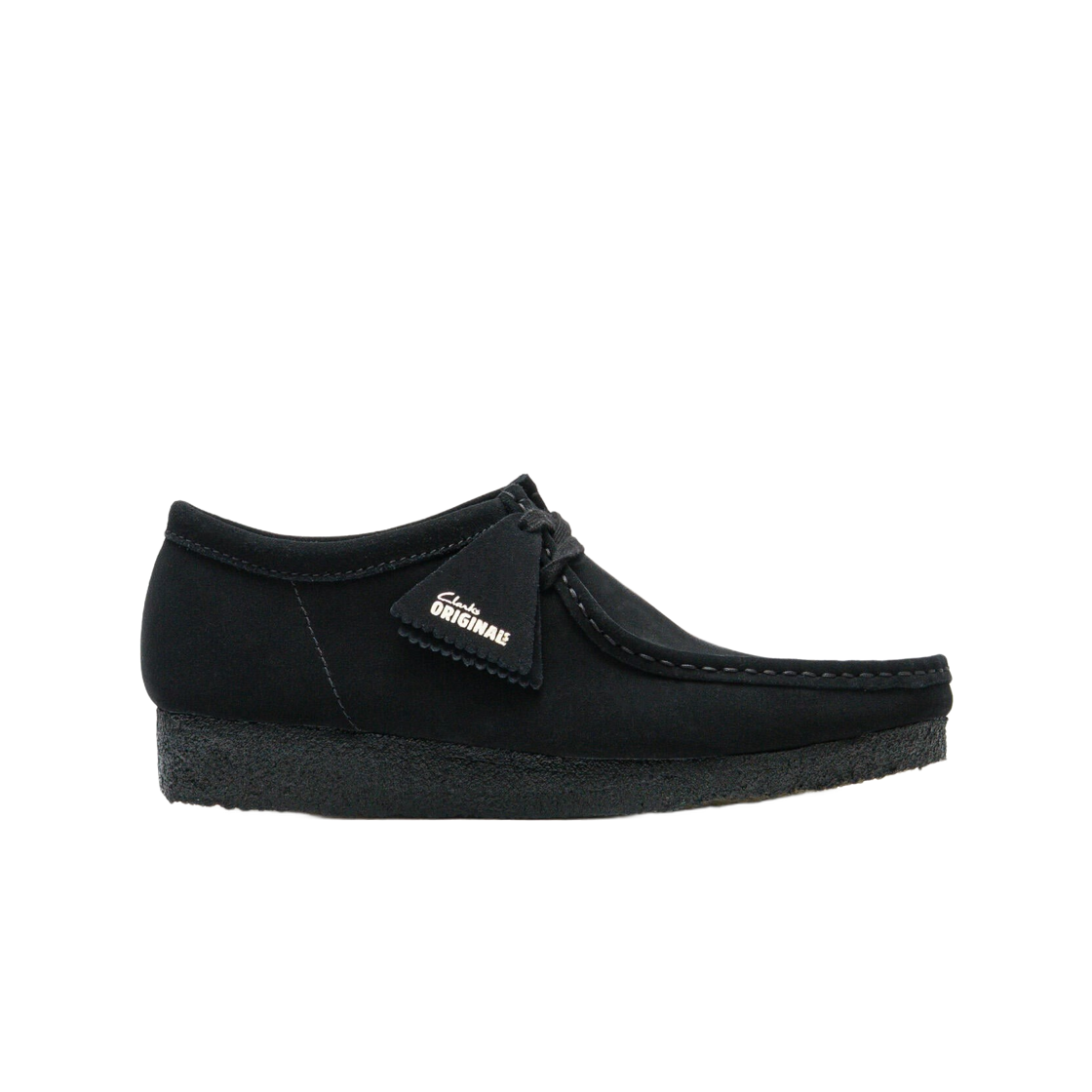 261-88315 Clarks Wallabee Suede Black
