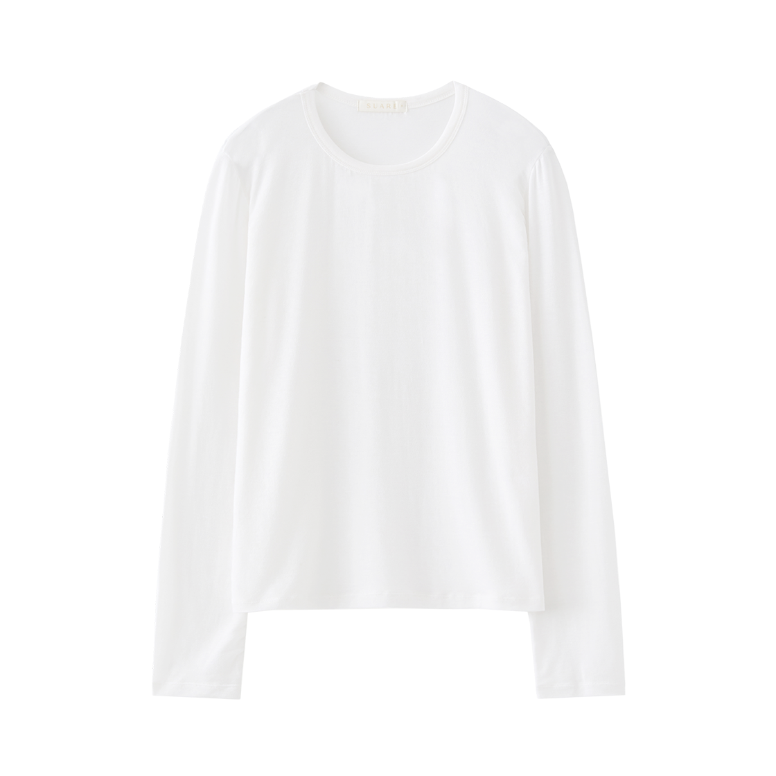SBF3TS04WWH (W) Daily Wool Tencel Long Sleeve White