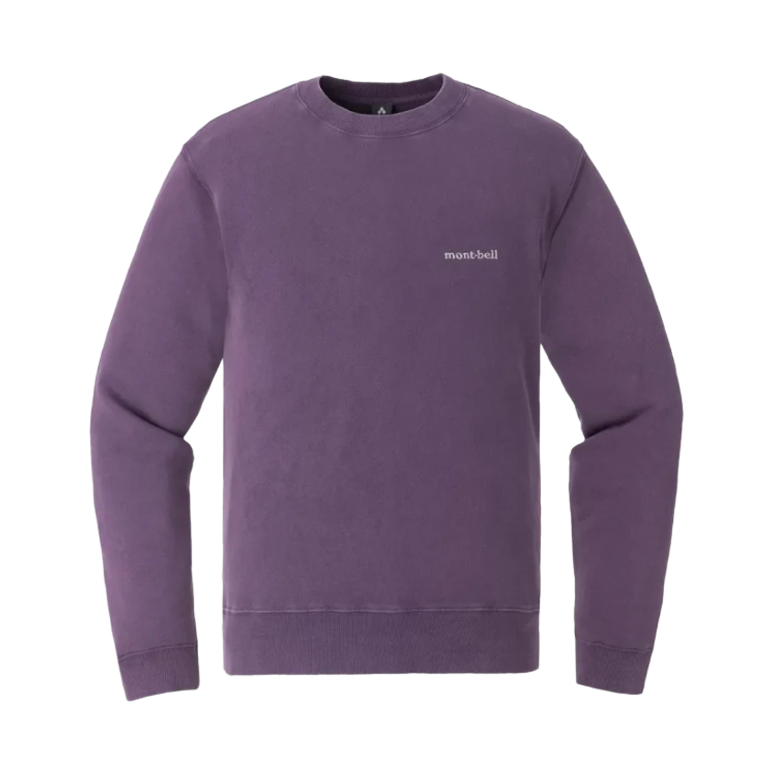 2104851 Montbell Washed Out Cotton Sweatshirt Purple
