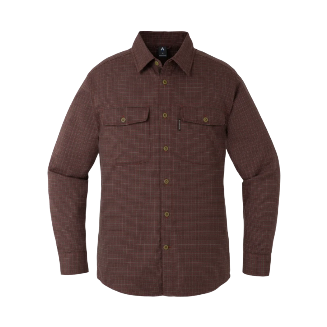 2304467 Montbell Wickron O.D. Shirt Wine Red 25