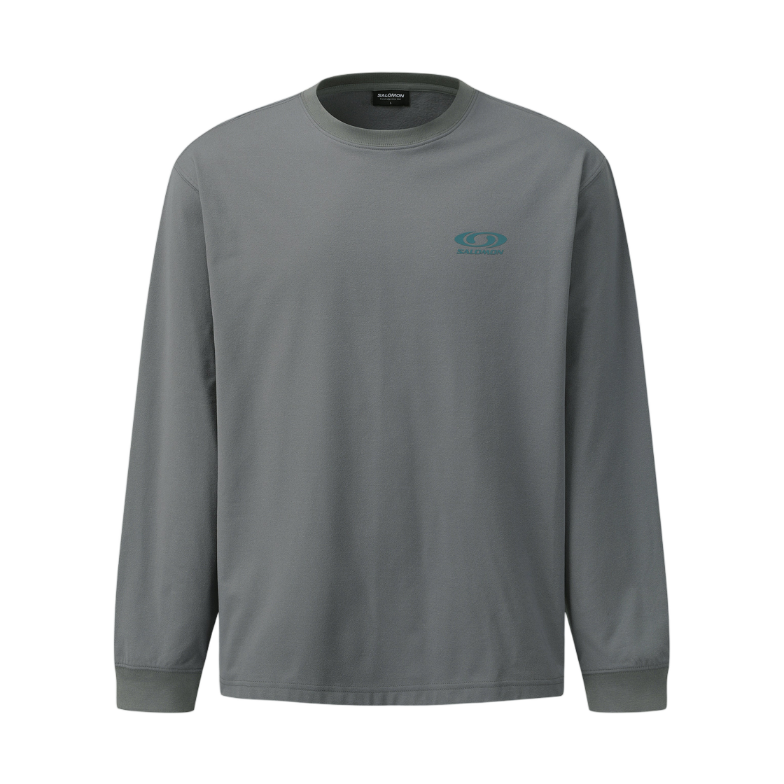 LD0388200 Salomon Link Trace Long Sleeve Dark Grey