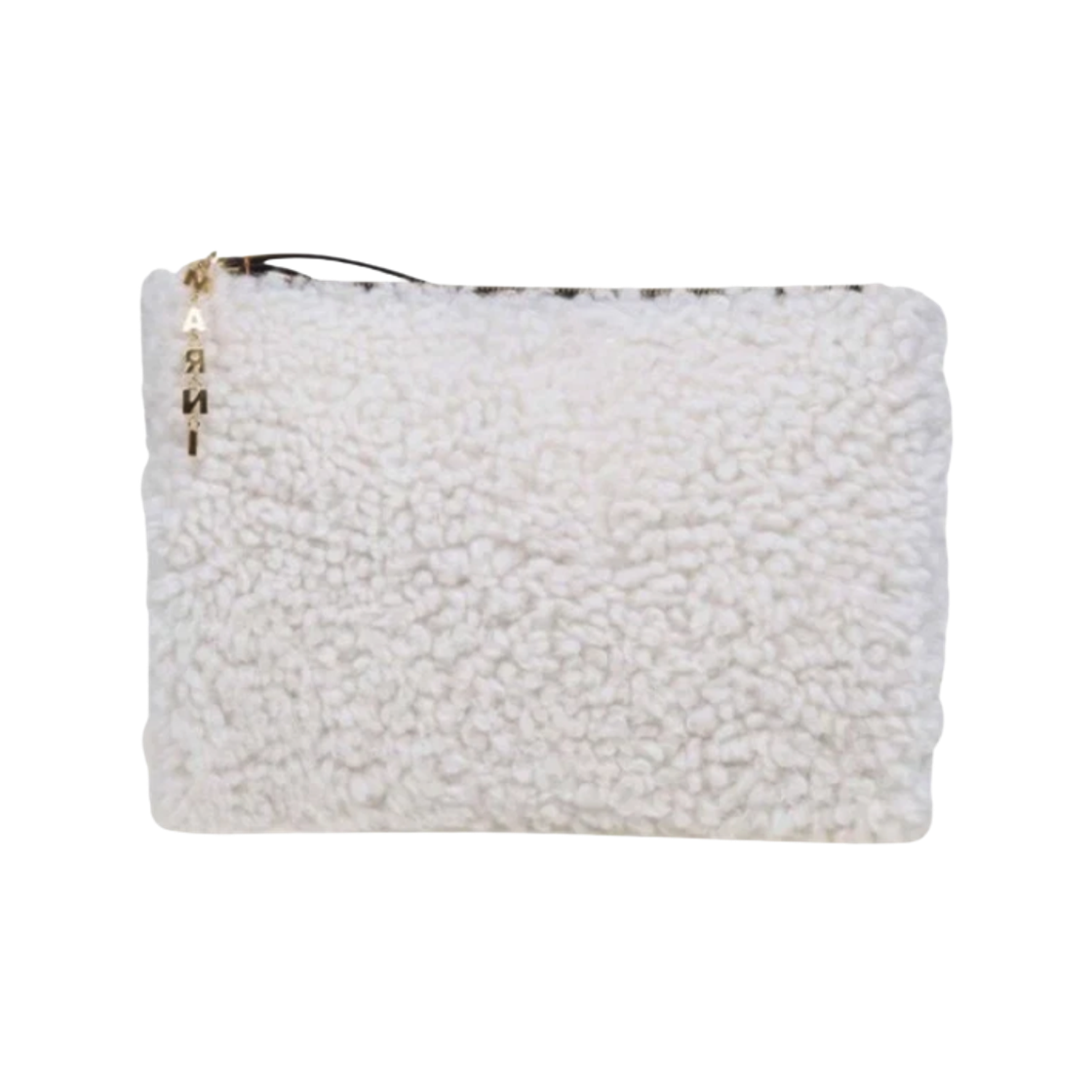 PHMO0003Q6_P3622_Z2I78_ [25% 쿠폰] Marni Sheepskin Clutch Bag White